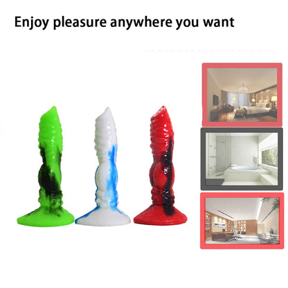 Big Silicone Animal Wolf Dildo Animal Penis G-spot Stimulation Sex Toys for Man Women Lesbian Gay Sex Shop Erotic Adults Product