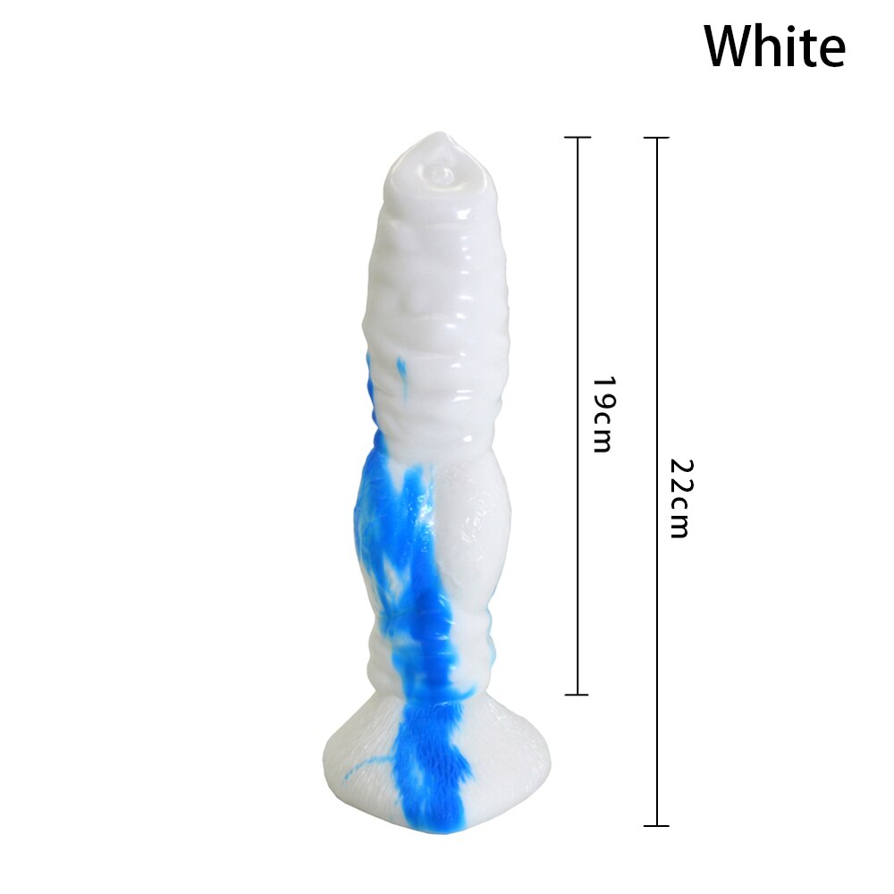 Big Silicone Animal Wolf Dildo Animal Penis G-spot Stimulation Sex Toys for Man Women Lesbian Gay Sex Shop Erotic Adults Product
