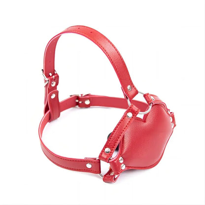 Bondage Open Mouth Dildo Gag Restraint Erotic Adjustable Head Mask Harness Sex Toys Fetish BDSM Adult Games For Women Couples