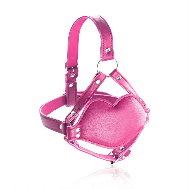 Bondage Open Mouth Dildo Gag Restraint Erotic Adjustable Head Mask Harness Sex Toys Fetish BDSM Adult Games For Women Couples