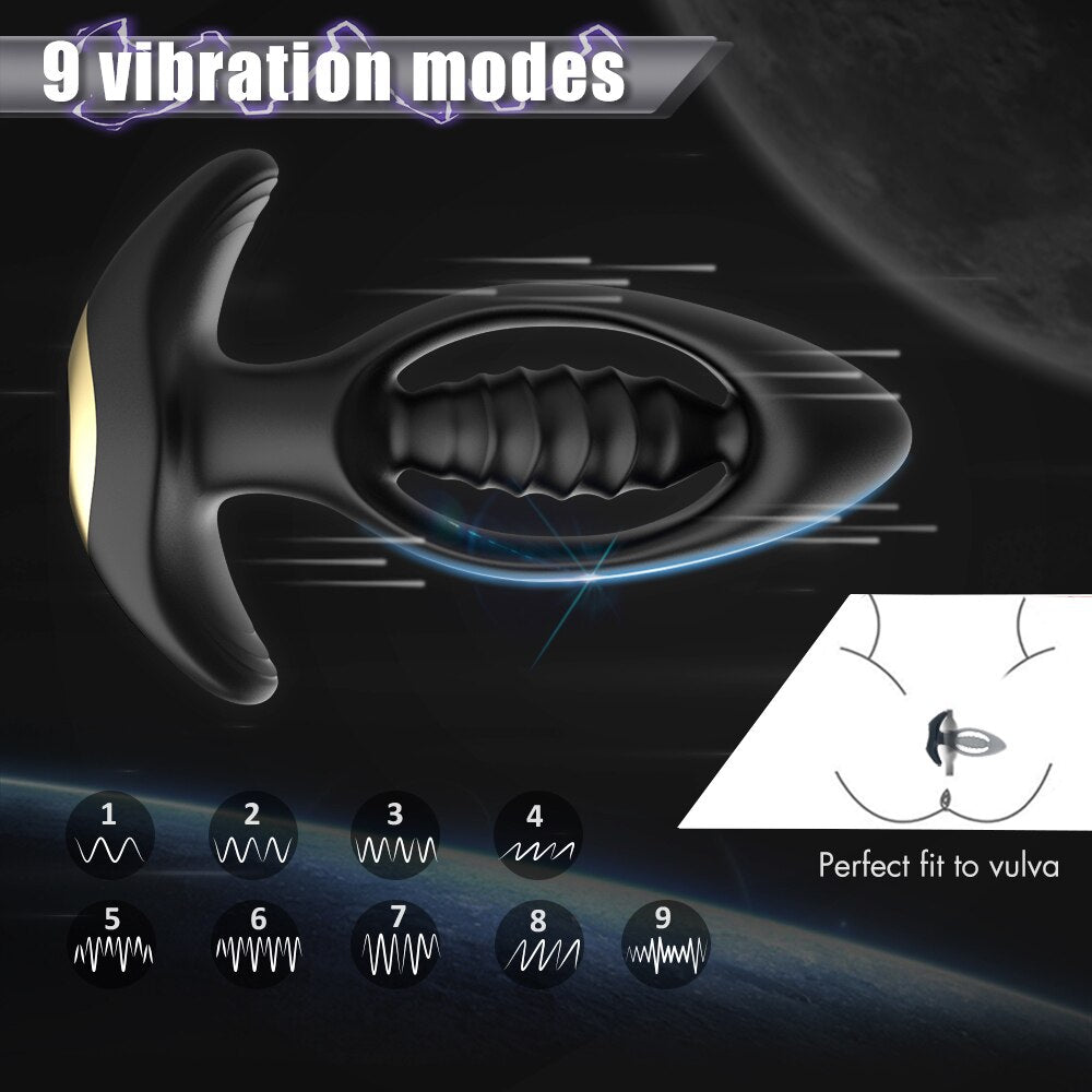 การสั่นสะเทือน Butt ปลั๊ก Dildo Vibrator นวดไร้สายรีโมทคอนโทรล Anal Plug G-Spot กระตุ้นของเล่นเพศสำหรับ Man/ผู้หญิง