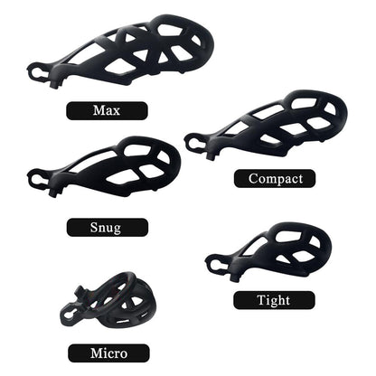 Cobra Male Chastity Device Kit Cock Cage Cock Ring BDSM Adult Games Sex Toys for Men Penis Ring Resin Sleeve PenisTrainer Cage