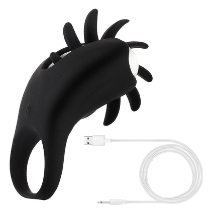 Penis Ring Cock Vibrator สำหรับคู่รัก ผู้หญิงเลีย ช่องคลอดสั่น Clit Stimulator G Spot Orgasm ล็อคชาย Cockring สำหรับผู้ชาย ของเล่น
