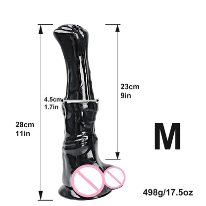 ม้ายักษ์ Dildo สมจริงอวัยวะเพศชาย Cock หญิง Masturbator สัตว์ Dildo Anal Plug ของเล่นสำหรับผู้ใหญ่18เพศของเล่นสำหรับผู้ชายผู้หญิงเลสเบี้ยน