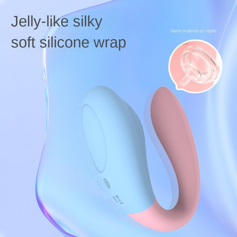 รีโมทคอนโทรลไร้สายซิลิโคน Dildo คู่ G Spot Clitoris Stimulator หญิงเซ็กซ์ทอยสำหรับผู้หญิงคู่ผู้ใหญ่18
