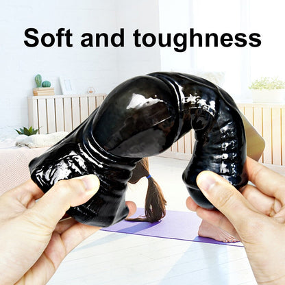 Thick Dildo Realistic Horse Penis Suction Cup Big Black Dildos Anus Stimulate Masturbator For Women Exciting Sex Toys