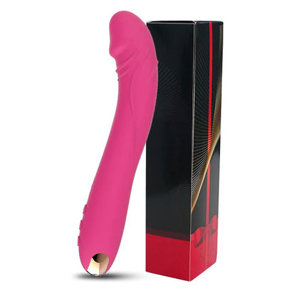 Dildo Vibrator สำหรับผู้หญิง Clit Stimulator ซิลิโคน G Spot ช่องคลอด Anal Vibrator หญิง Masturbator ผู้ใหญ่เซ็กซ์ทอยสำหรับผู้หญิง