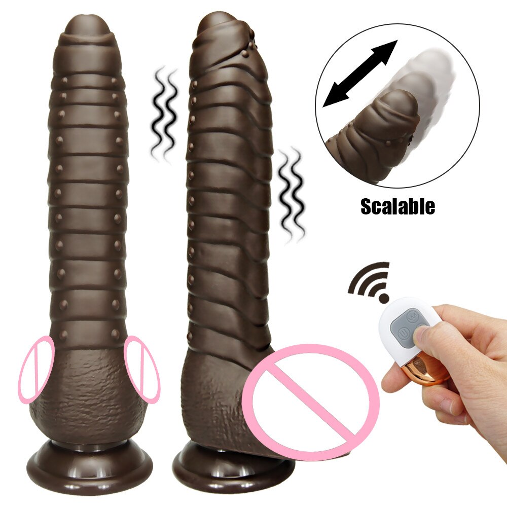 รีโมทคอนโทรล Dildo Vibrator ของเล่นทางเพศสำหรับผู้หญิง คู่รัก อวัยวะเพศชายขนาดใหญ่เสมือนจริง อุปกรณ์ช่วยสำเร็จความใคร่สำหรับผู้หญิง ร้านค้าทางเพศสำหรับผู้ใหญ่