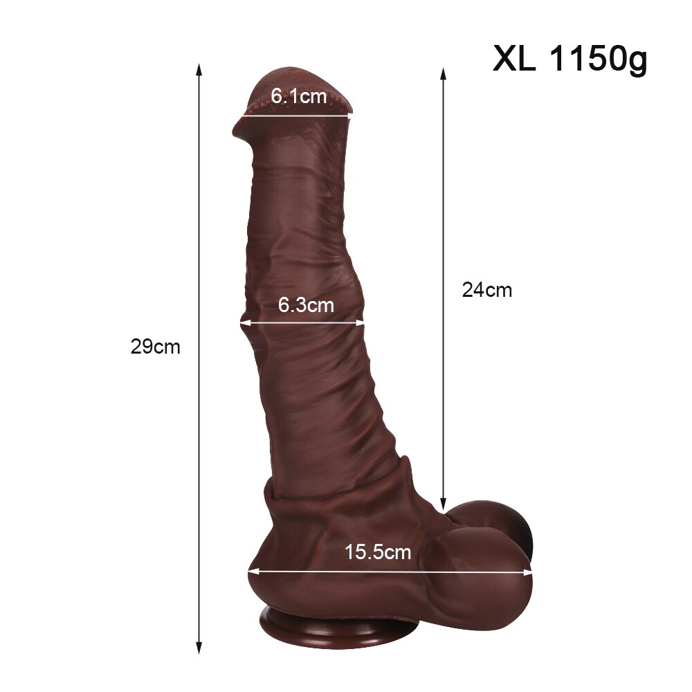 Dildo ม้าซิลิโคนยักษ์. สัตว์สมจริง. อวัยวะเพศชาย. การขยายทวารหนัก. ที่เสียบตูด. เซ็กซ์ทอย. ชายและหญิง masturbaters. ช่องคลอด18