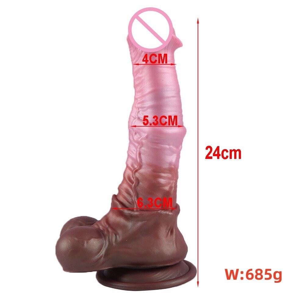 Dildo ม้าซิลิโคนยักษ์. สัตว์สมจริง. อวัยวะเพศชาย. การขยายทวารหนัก. ที่เสียบตูด. เซ็กซ์ทอย. ชายและหญิง masturbaters. ช่องคลอด18