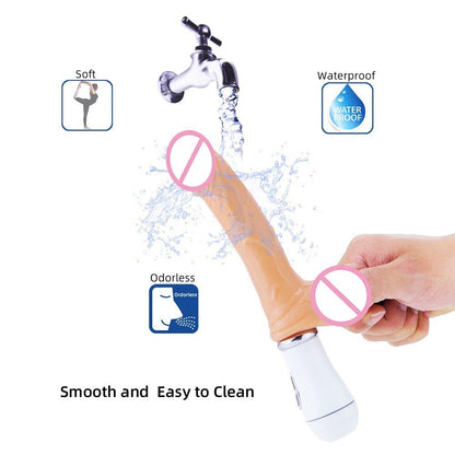 เร้าอารมณ์สเปรย์น้ำ Dildos สำหรับผู้หญิงจำลองประดิษฐ์อวัยวะเพศชายการสั่นสะเทือน Ejaculation สมจริง Dildo Sex ของเล่นหญิงสำเร็จความใคร่