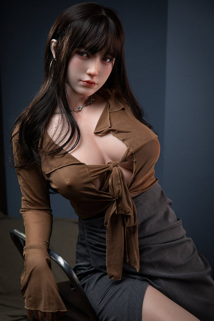 Thailand Stock - Gracie 170cm Silicone Head TPE Body Asian Medium-chested Realistic Love Sex Doll NO.1117
