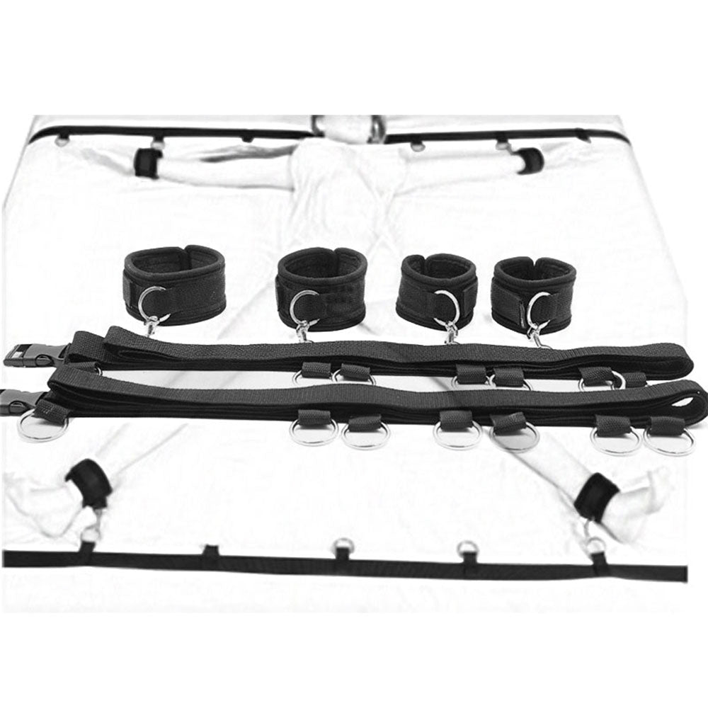 Erotic Adult Sex Toys for Woman Couples Sex Swing BDSM Bondage Handcuffs Ankle Cuffs Under Bed Restraint Slave Fetish Games