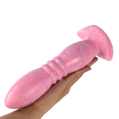 FAAK Large Pink Butt Plug with Sucker Silicone Bullet Anal Sex Toys for Woman Man Anus Massage Beads Dildos Vagina Stimulate