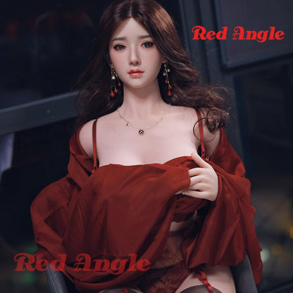 ตุ๊กตายางซิลิโคนเซ็กซี่สีแดง หน้าอกและบั้นท้ายอวบอิ่ม ร่างกายสวยงาม ช่องคลอดและทวารหนักสมจริง ของเล่นสำหรับผู้ชาย