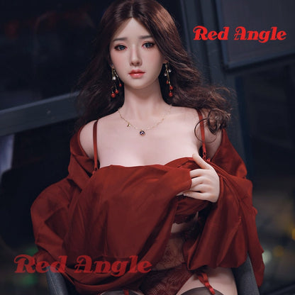 ตุ๊กตายางซิลิโคนเซ็กซี่สีแดง หน้าอกและบั้นท้ายอวบอิ่ม ร่างกายสวยงาม ช่องคลอดและทวารหนักสมจริง ของเล่นสำหรับผู้ชาย