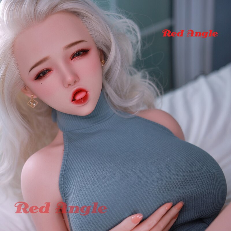 Realistic Red Corner Full Platinum Silicone Love Doll for Men with Planted Hair Japanese Pussy Real Doll for Men