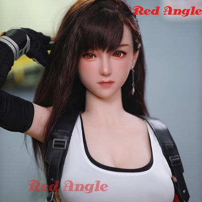 Realistic Red Corner Full Platinum Silicone Love Doll for Men with Planted Hair Japanese Pussy Real Doll for Men