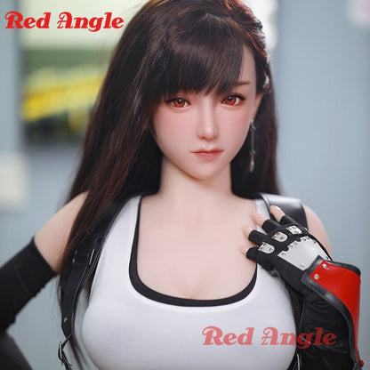 Realistic Red Corner Full Platinum Silicone Love Doll for Men with Planted Hair Japanese Pussy Real Doll for Men