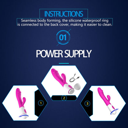 G Spot Dildo จริงคู่ Vibrators สำหรับผู้หญิง Clitoris ช่องคลอดผลิตภัณฑ์เซ็กซี่ของเล่นสำหรับผู้ใหญ่18 XXX Intimate Goods shop