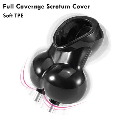 Electric Shock Glans Trainer SM Male Masturbator Scrotum Bondage Massage Chasity Cage Wireless Remote Control Sex Toys BDSM