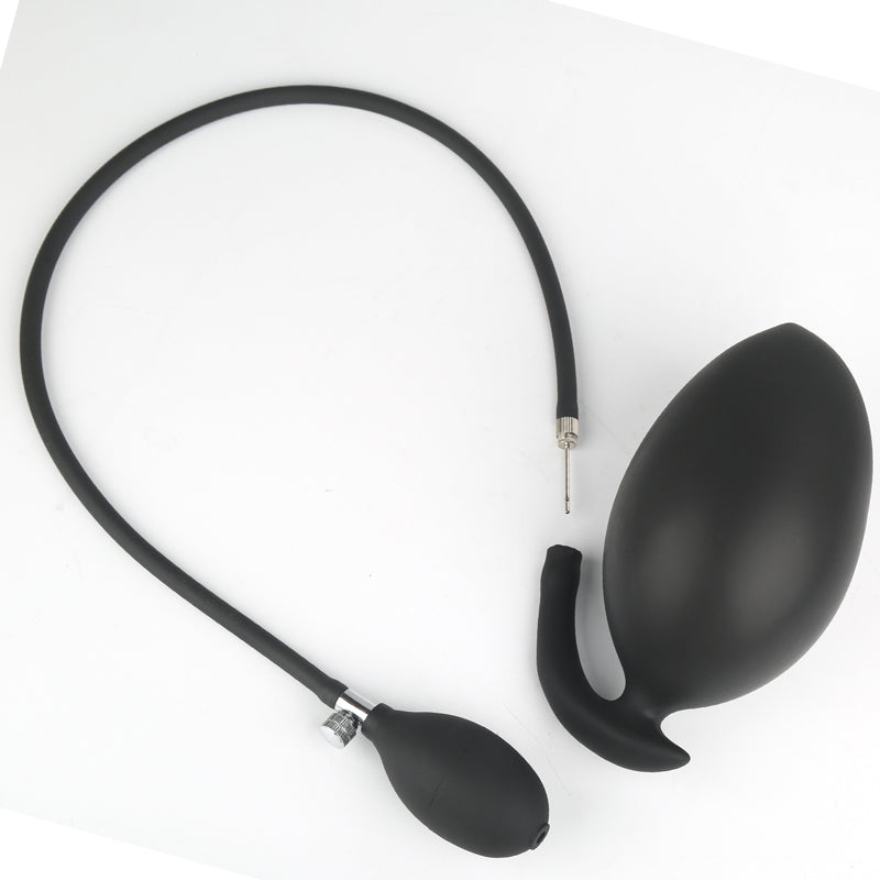 Inflatable 250MM Super Large Silicone Anus Dilator Anal Plug Dildo Pump Women Sex Toys Butt Vagina Stimulate Prostate Massage 18