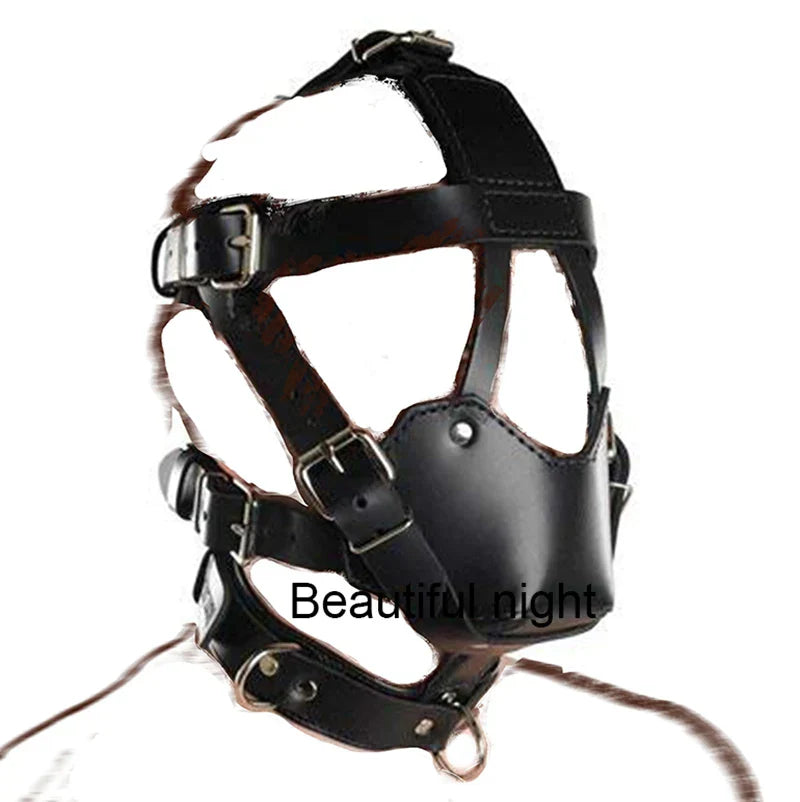 ห่วง/แมงมุม/บอลแก๊ก BDSM หน้ากากหนังปิดปาก. ผ้าปิดตาที่รัดตรึง.ของเล่นทางเพศ SM สำหรับคู่รัก