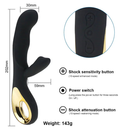 G Spot กระต่าย ดิลโด้ เครื่องสั่น สำหรับจุดจี เครื่องช่วยสำเร็จความใคร่ ของเล่นสำหรับผู้ใหญ่ ชาร์จด้วย USB ทรงพลัง ของเล่นทางเพศช่วยสำเร็จความใคร่สำหรับผู้หญิง กันน้ำ ผลิตภัณฑ์ทางเพศสำหรับผู้ใหญ่