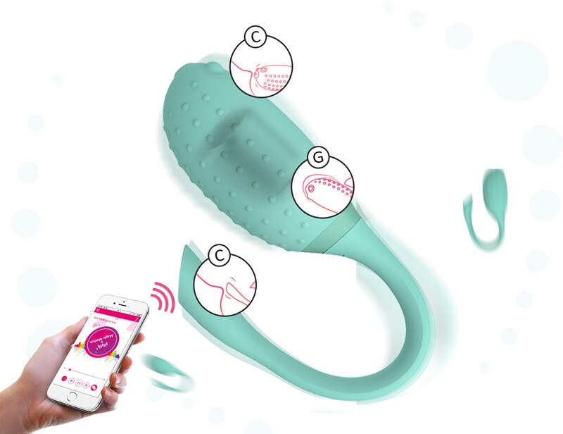 Magic Motion Smart Sex Toy รีโมทควบคุมเครื่องสั่น G-spot คลิตอริส Fugu APP Vibrating Ball Flamingo เครื่องนวดช่องคลอดสำหรับผู้หญิง