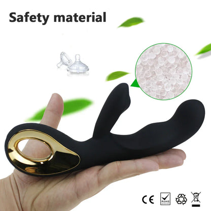 G Spot กระต่าย ดิลโด้ เครื่องสั่น สำหรับจุดจี เครื่องช่วยสำเร็จความใคร่ ของเล่นสำหรับผู้ใหญ่ ชาร์จด้วย USB ทรงพลัง ของเล่นทางเพศช่วยสำเร็จความใคร่สำหรับผู้หญิง กันน้ำ ผลิตภัณฑ์ทางเพศสำหรับผู้ใหญ่