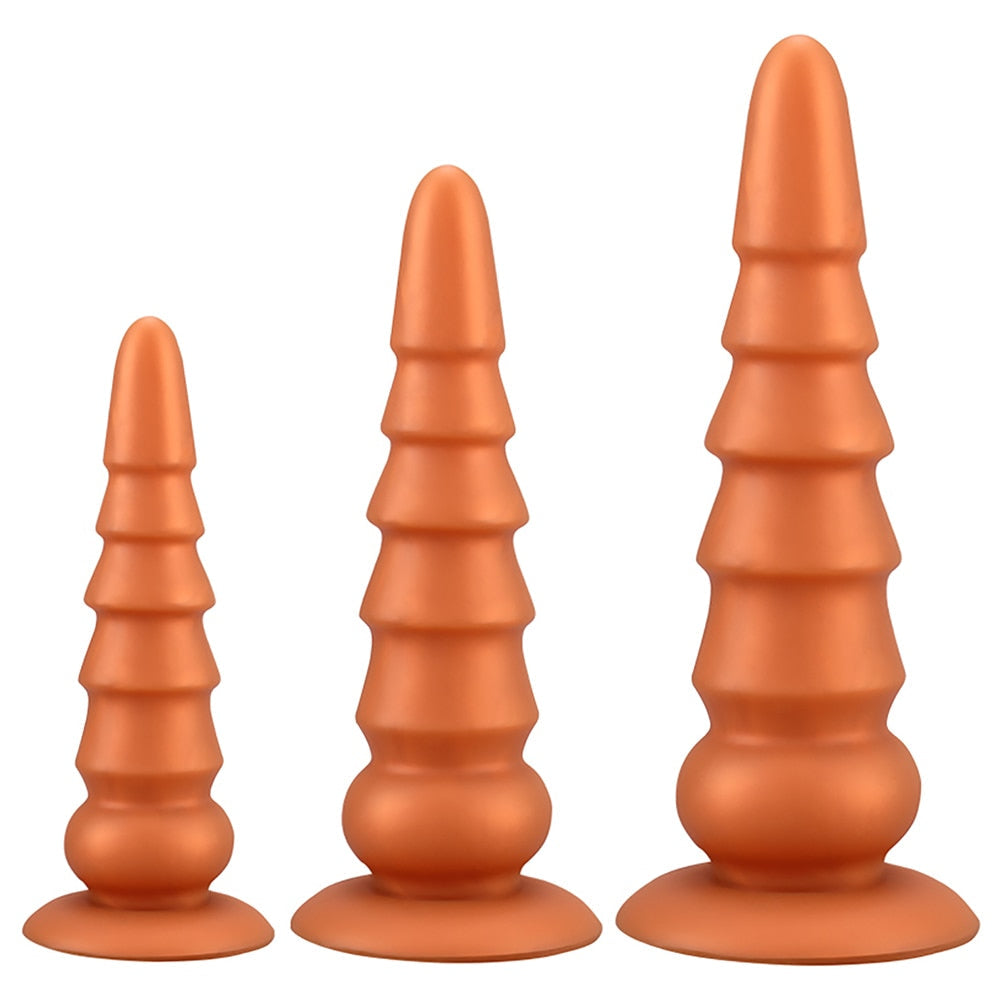 จุกเสียบทางทวารหนักขนาดใหญ่ซิลิโคนเหลว Dildos ผลิตภัณฑ์ทางเพศ จุกเสียบก้นขนาดใหญ่ อวัยวะเพศที่อ่อนนุ่ม ตัวขยายทวารหนัก กระตุ้นช่องคลอดและทวารหนัก ของเล่นทางเพศ Dick