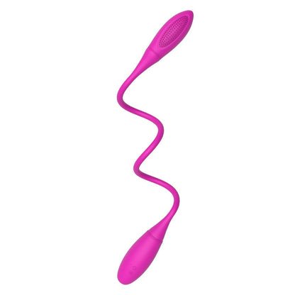 7 Speed Silicone Snaky Double Vibration USB Rechargeable G-spot Vibrator Bullet Adult Sex Products for Couple Toys