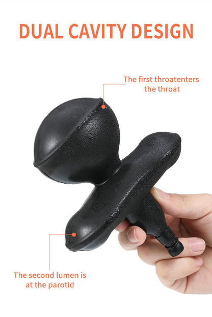 BDSM Super Huge Mouth Gag Strapless Inflatable Expansion Open Mouth Gag Restraint Bondage Adult Sex Toys for Woman Couples Slave