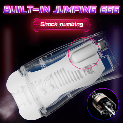 อัตโนมัติ Blowjob Vibrator ดูดจริงช่องคลอดหี Masturbator สำหรับผู้ชาย18ผู้ใหญ่เซ็กซ์ทอยสำหรับชาย