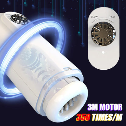 Automatic Thrusting Telescopic Masturbators for Men Penis Stimulator Blowjob Soft Vagina Cup Pussy Sex Toy for Male