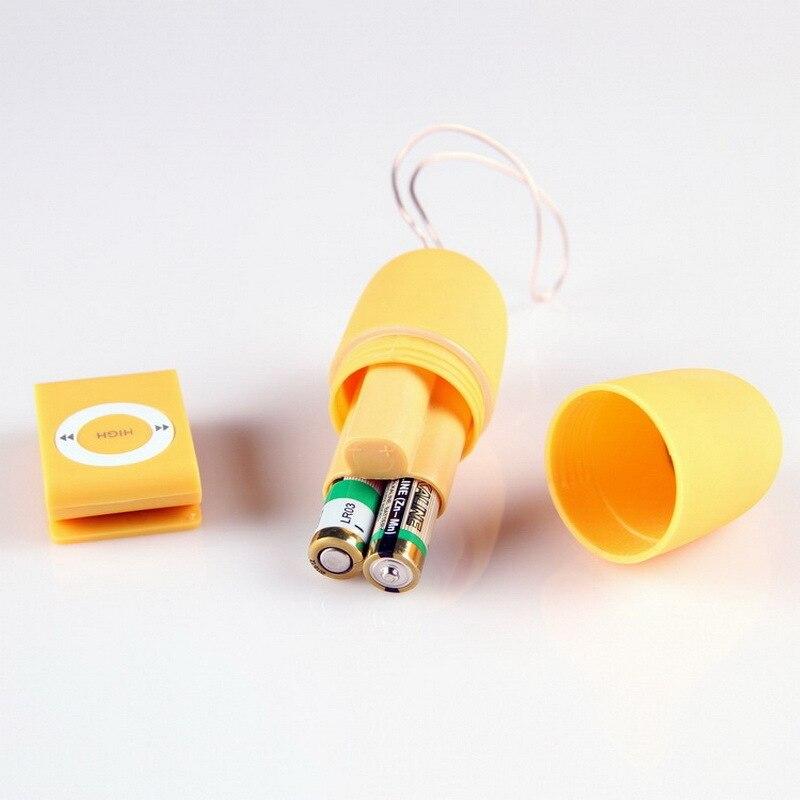 5 Colors Waterproof Portable Wireless  MP3 Vibrators Remote Control Women Vibrating Egg Body Massager Sex Toys for Woman