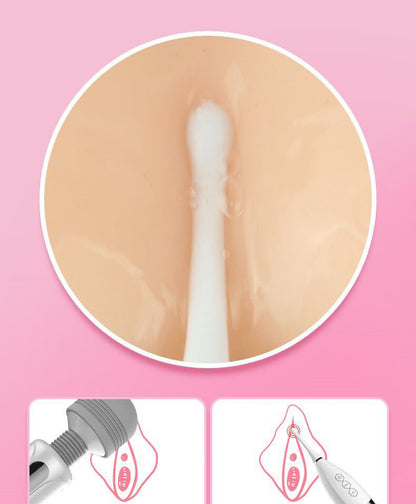 Sex Product Female Full Body Massage Stick Vagina G Spot Stimulation Vibrator+rabbit+tongue Headwear Sex Toys Masturbator.