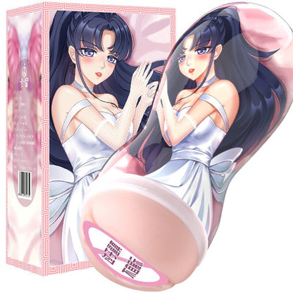 ของเล่นสำหรับผู้ใหญ่ชายอะนิเมะ Hatsune คู่มือเครื่องบินถ้วย Inverted รุ่นช่องคลอดช่องคลอดหี18ชาย Masturbator ผู้ใหญ่อุปกรณ์เสริมเพศสัมพันธ์