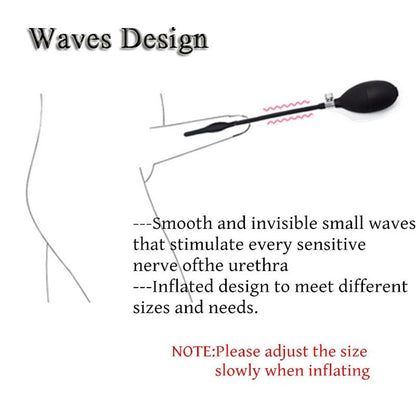 Silicone Urethral Stimulation Rod Dilator Penis Plug Catheter Male Sounding Tube Urethral Stretcher Adult Sex Toy for Men Erotic
