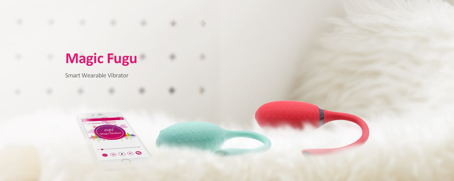 Magic Motion Smart Sex Toy รีโมทควบคุมเครื่องสั่น G-spot คลิตอริส Fugu APP Vibrating Ball Flamingo เครื่องนวดช่องคลอดสำหรับผู้หญิง