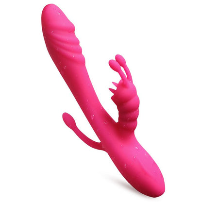 G-Spot Clitoral ช่องคลอดกระตุ้นลิ้นเลีย Vibrators สำหรับผู้หญิง