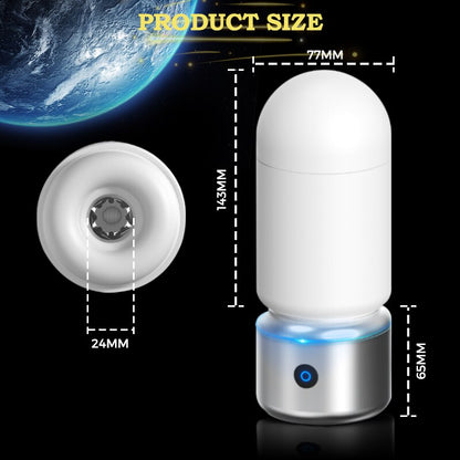 Male Masturbator Automatic Realistic Pussy Cup Orgasm Pocket Pussy Trainer Sex Toy for Men