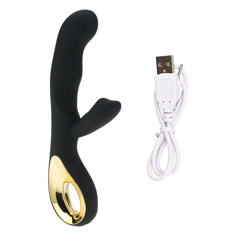 G Spot กระต่าย ดิลโด้ เครื่องสั่น สำหรับจุดจี เครื่องช่วยสำเร็จความใคร่ ของเล่นสำหรับผู้ใหญ่ ชาร์จด้วย USB ทรงพลัง ของเล่นทางเพศช่วยสำเร็จความใคร่สำหรับผู้หญิง กันน้ำ ผลิตภัณฑ์ทางเพศสำหรับผู้ใหญ่