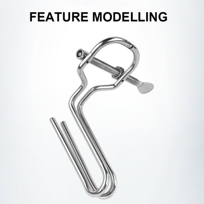 Adjustable Stainless Steel Anal Expander Vaginal Speculum BDSM Slave Anus Pussy Dilator Anal Toys Anal Vagina Enema Sex Products