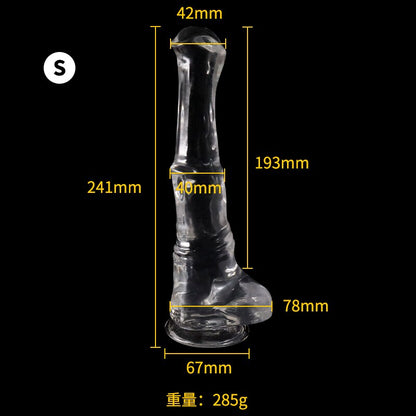 Horse Whip Anal Plug/Dilator /ของเล่นทางเพศสำหรับผู้ชาย ผู้หญิง เครื่องนวดต่อมลูกหมาก กระตุ้น G-spot ดิลโด้ทวารหนัก เครื่องช่วยสำเร็จความใคร่ ของเล่นสำหรับผู้ใหญ่