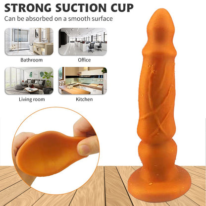 Huge Butt Plug Sex Shop Soft Material Anal Plug with Powerful Sucker Adult Product Female Masturbator Erotic Sex Toys for Couple