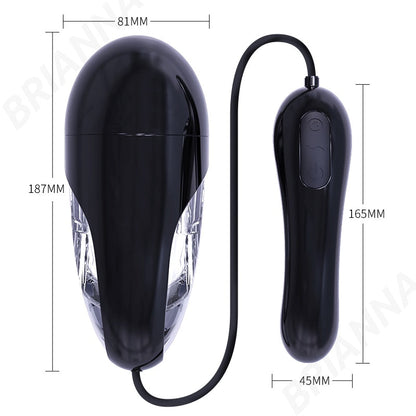 Japanese ชาย Masturbator 18ช่องคลอดดูดชาย Vibrator Ejaculation Exerciser สำเร็จความใคร่คัพเพศของเล่นสำหรับผู้ชาย Masturbators