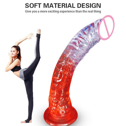 ดูดแรงสูงถ้วย Jelly Big จริง Dildo ขนาดใหญ่ Penis Dick Anal หญิงเซ็กซี่ผลิตภัณฑ์เซ็กซ์ทอยสำหรับผู้หญิงผู้ใหญ่18ผู้ชาย Sexyshop