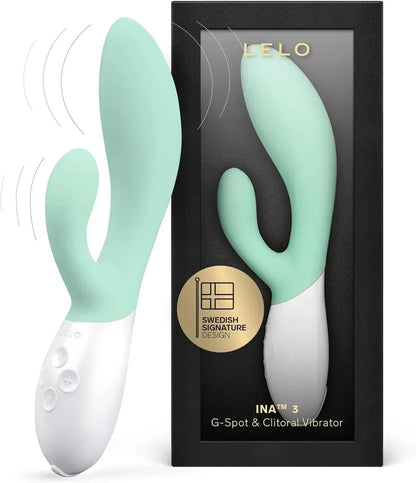 LELO INA 3 เครื่องสั่นกระต่าย G-Spot สำหรับผู้หญิง เครื่องสั่นกระต่ายสำหรับผู้หญิงพร้อมโหมดสั่น 10 โหมด ของเล่นผู้ใหญ่