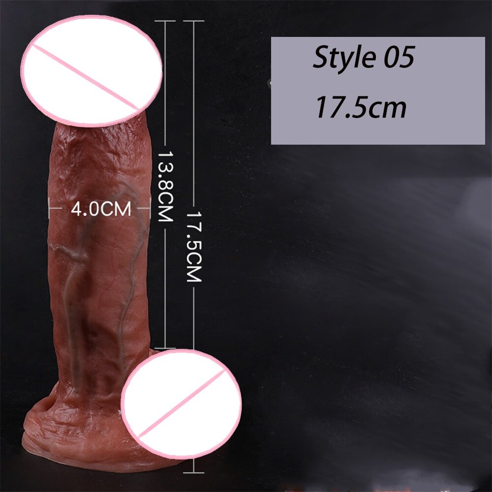 Realistic Big Penis Dildos with Suction Cup for Women Lesbian Toy Big Fake Dick Silicone Masturbation Adult Sex Products